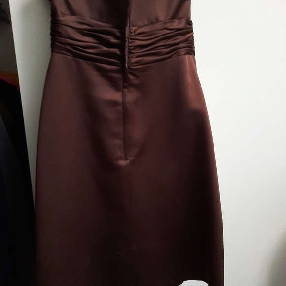 Formal dress - chocolate brown - Picture 2 of 2